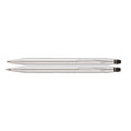 Click™ Chrome Ballpoint Pen and Pencil Gift Set