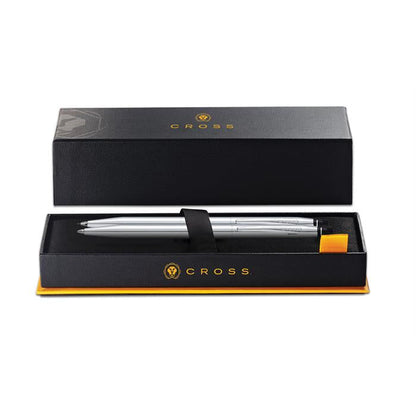 Click™ Chrome Ballpoint Pen and Pencil Gift Set