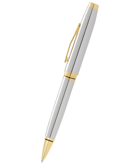 Coventry Polished Chrome with Gold-Tone Ballpoint Pen