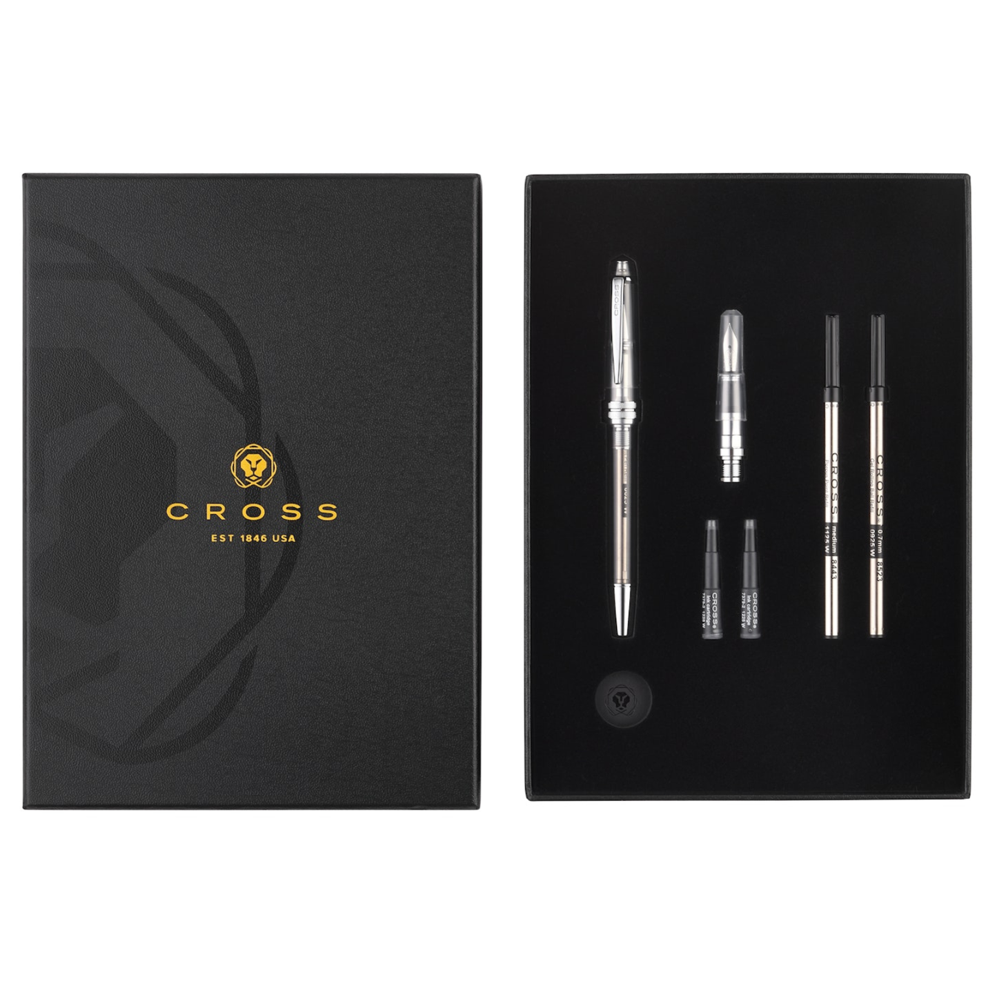 Bailey Light Translucent 4-in-1 Writing Set