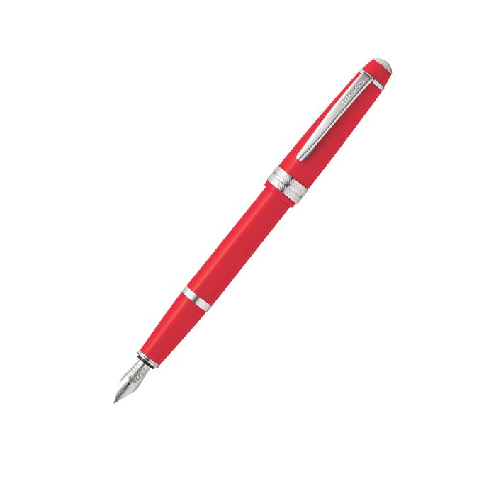 Bailey Light™ Polished Red Resin Fine Nib Fountain Pen