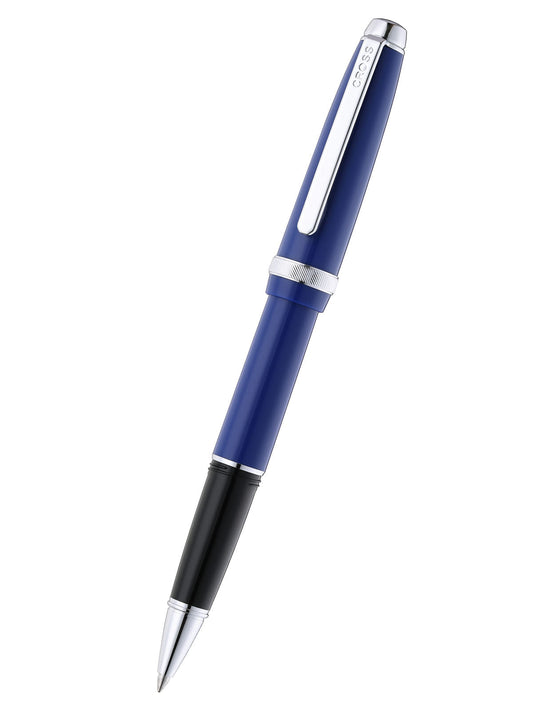 Lume Deep Sea Blue with Polished Chrome Appointments Ballpoint Pen