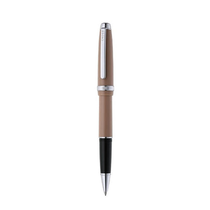 Lume Mocha with Polished Chrome Appointments Ballpoint Pen & Rollerball Gift Set