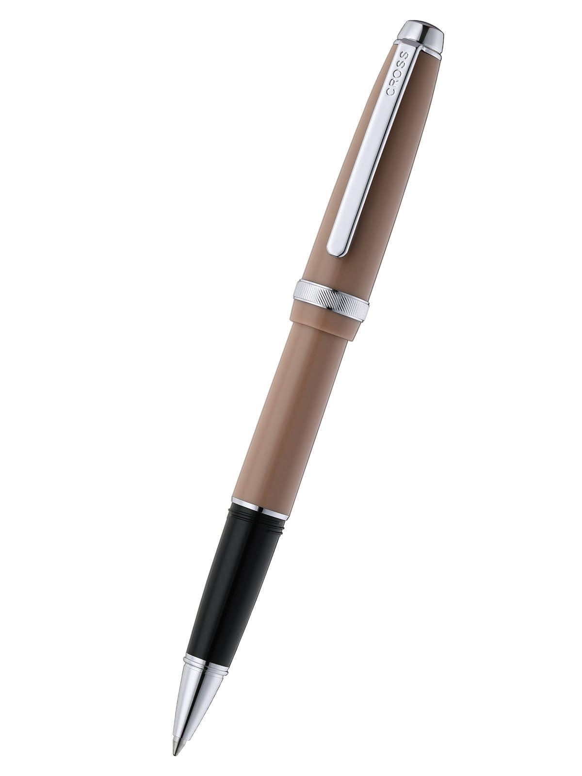 Lume Mocha with Polished Chrome Appointments Rollerball Pen