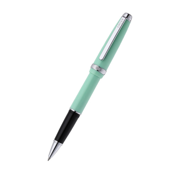 Lume Seafoam with Polished Chrome Appointments Ballpoint Pen & Rollerball Gift Set