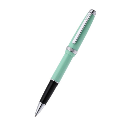 Lume Seafoam with Polished Chrome Appointments Ballpoint Pen & Rollerball Gift Set