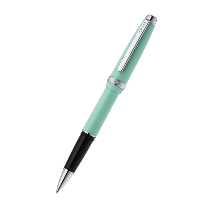 Lume Seafoam with Polished Chrome Appointments Ballpoint Pen & Rollerball Gift Set