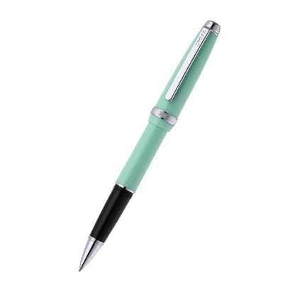 Lume Seafoam with Polished Chrome Appointments Ballpoint Pen & Rollerball Gift Set