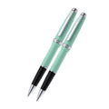 Lume Seafoam with Polished Chrome Appointments Ballpoint Pen & Rollerball Gift Set