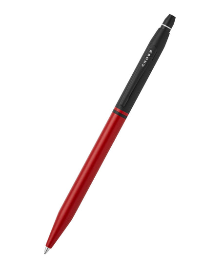 Click™ Tuxedo Satin Metallic Red Ballpoint Pen