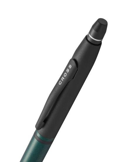 Click™ Tuxedo Satin Metallic Green Ballpoint Pen