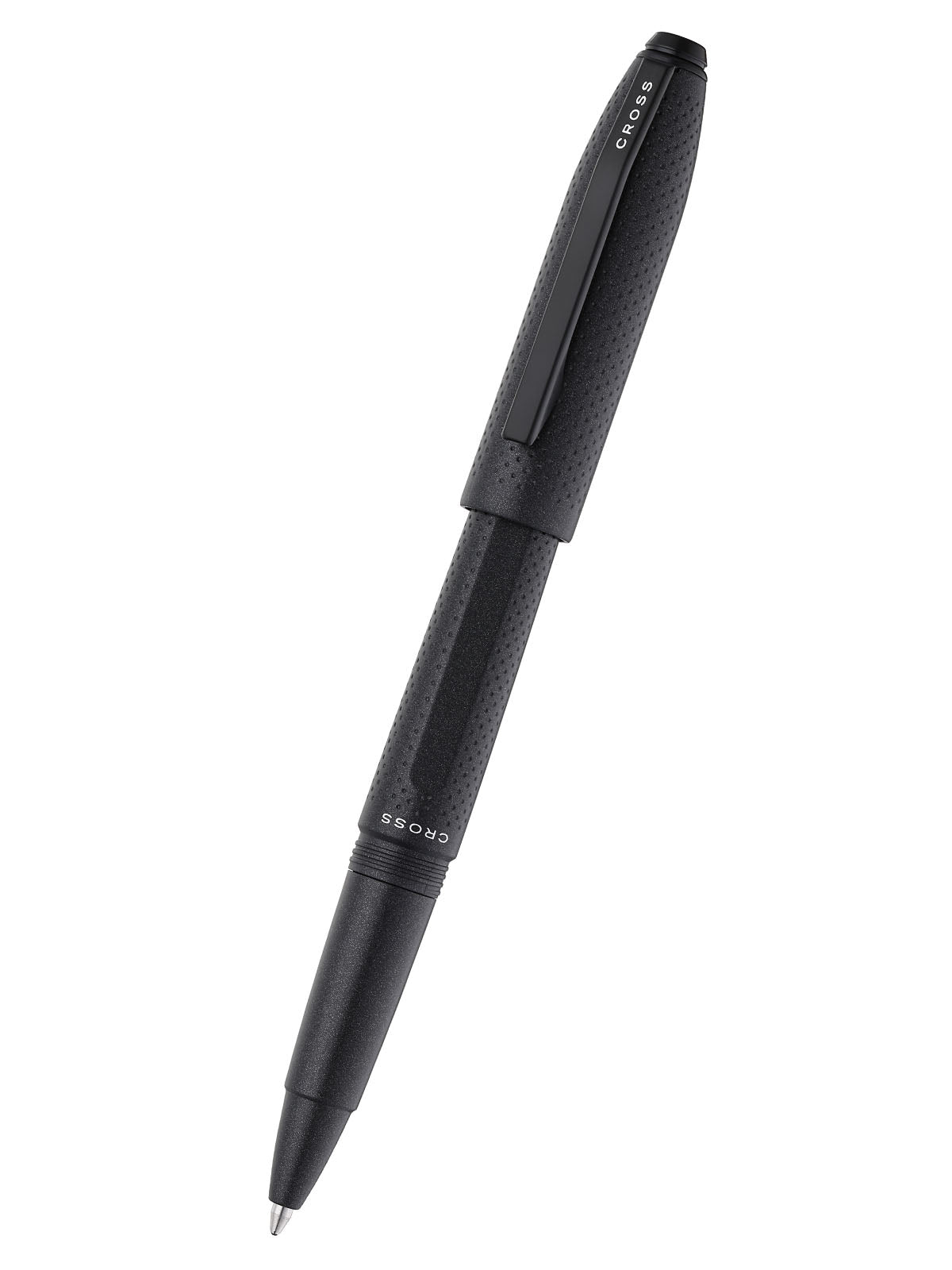 Prism Obsidian Black Resin with Polished Black Appointments Rollerball Pen