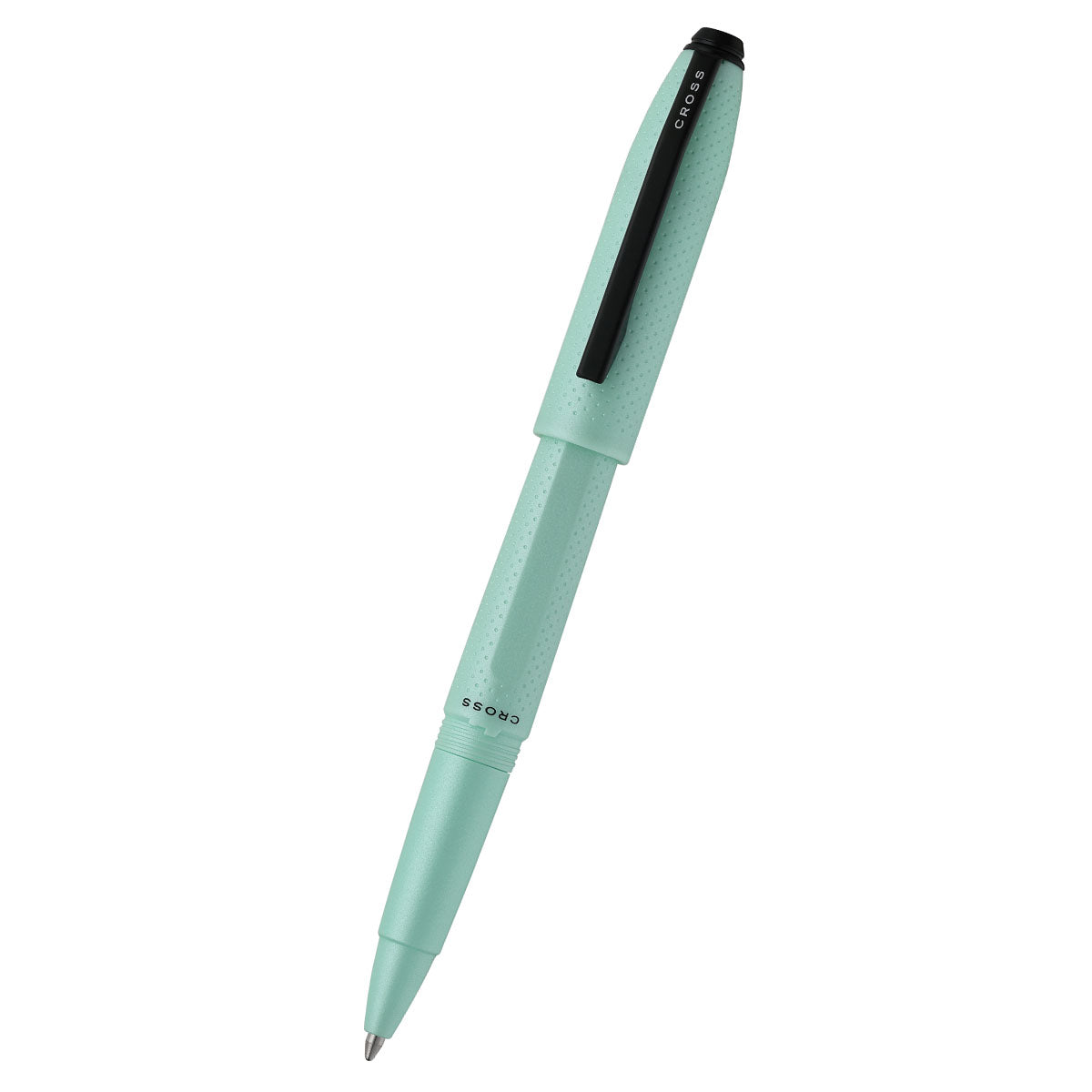 Prism Seafoam Resin with Polished Black Appointments Jumbo Ballpoint Pen