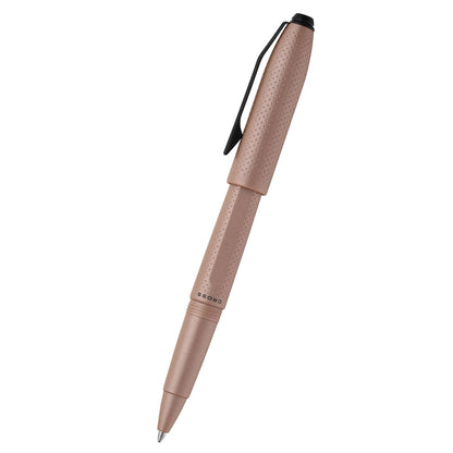 Prism Mocha Resin with Polished Black Appointments Rollerball Pen