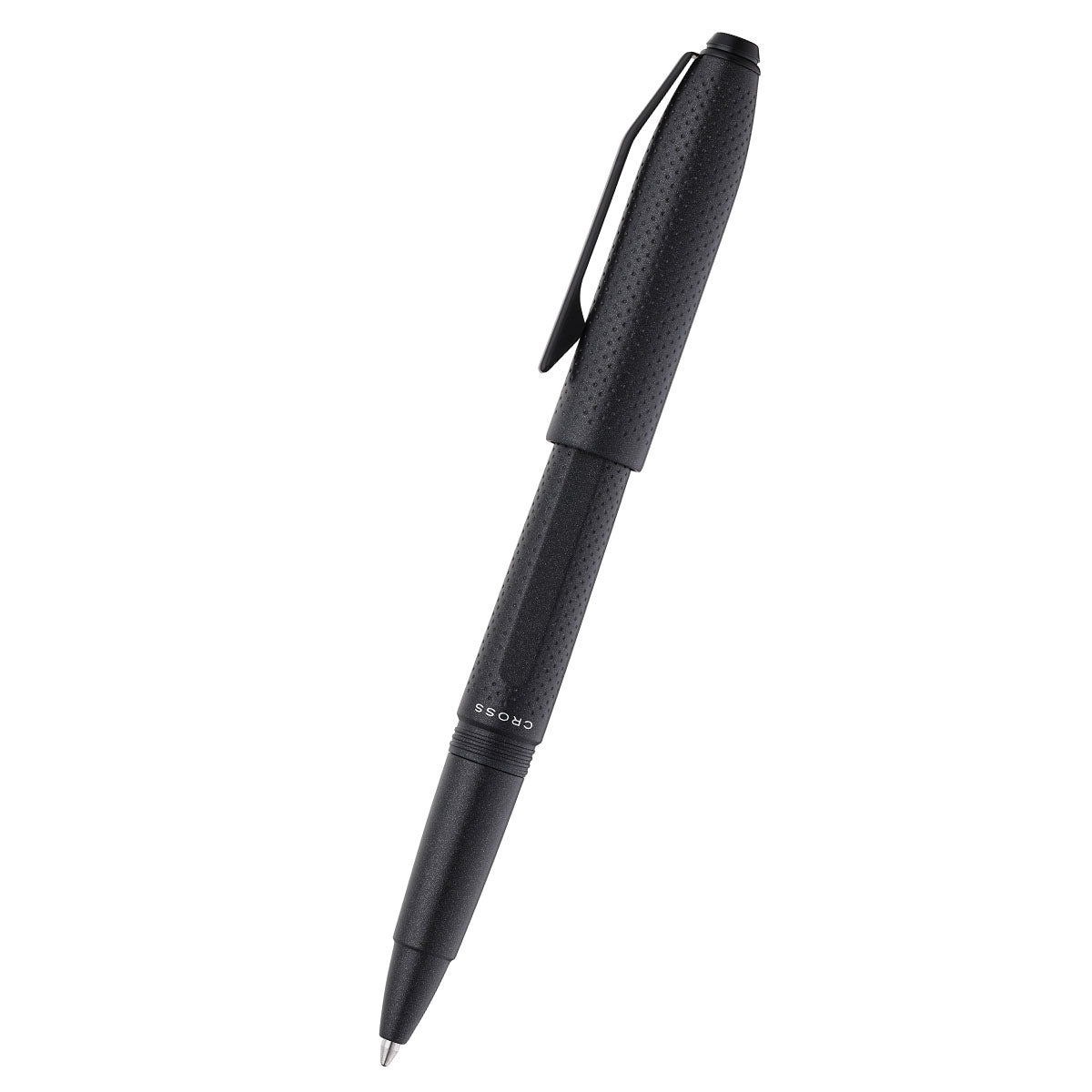 Prism Obsidian Black Resin with Polished Black Appointments Rollerball Pen