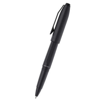 Prism Obsidian Black Resin with Polished Black Appointments Rollerball Pen