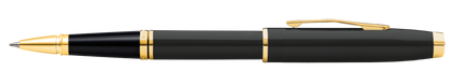 Coventry Black Lacquer with Gold-Tone Fine Nib Fountain Pen.