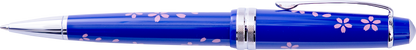 Bailey Light™ Cherry Blossom Glossy Blue Resin Ballpoint Pen.