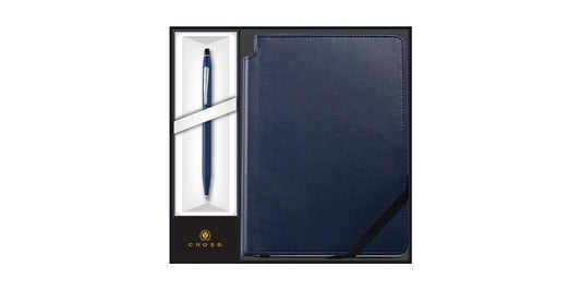 Click™ Midnight Blue Ballpoint Pen with Midnight Blue Journal Gift Set.