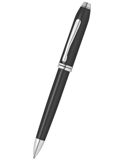 Townsend® Black Lacquer with Polished Chrome Ballpoint Pen