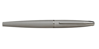 ATX® Sandblasted Titanium Gray Stainless Steel Medium Nib Fountain Pen.