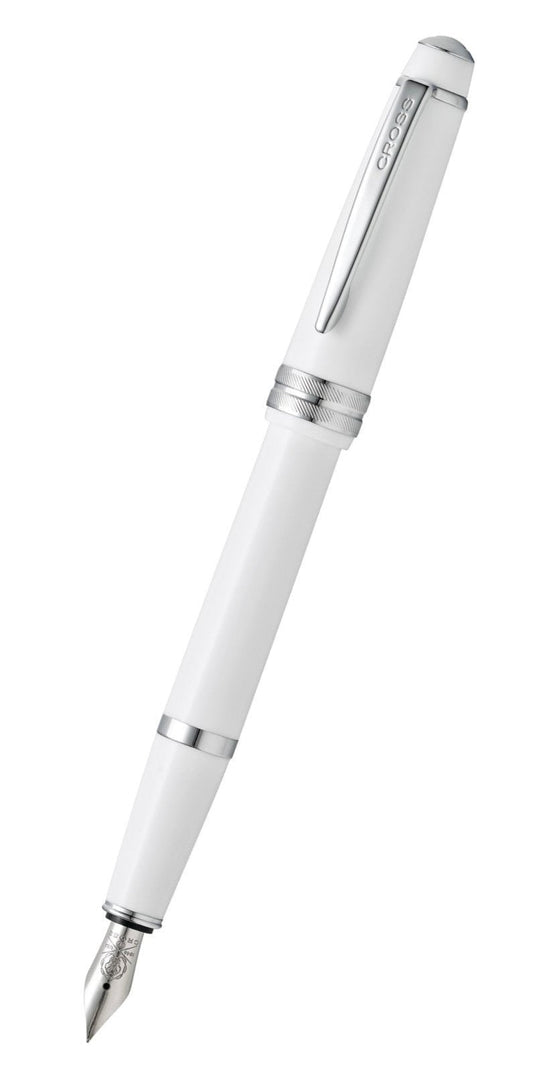 Cross Bailey Light Polished White Resin Fountain Pen