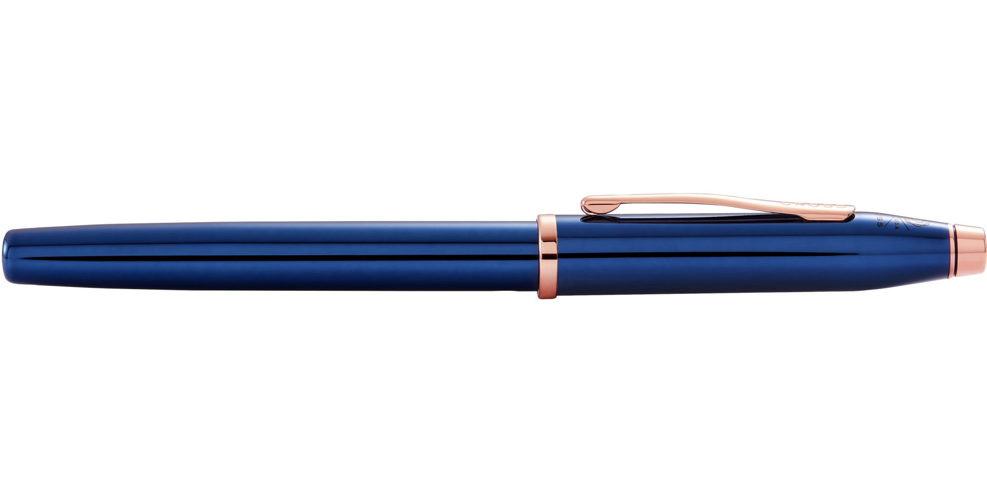 Century® II Translucent Cobalt Blue Lacquer Fine Nib Fountain Pen.