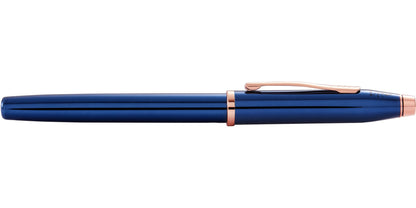 Century® II Translucent Cobalt Blue Lacquer Fine Nib Fountain Pen.