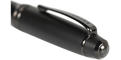 Bailey™ Matte Black Lacquer Rollerball Pen.