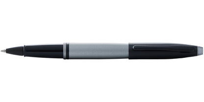 Calais™ Matte Gray and Black Lacquer Rollerball Pen.