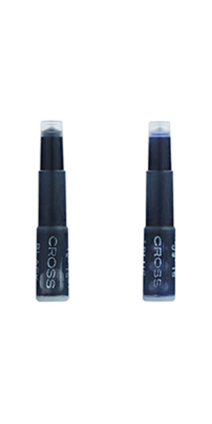 Fountain Pen Ink Cartridge - Blue/Black (6 per card).