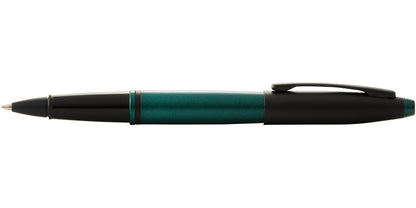 Calais™ Matte Green and Black Lacquer Rollerball Pen.