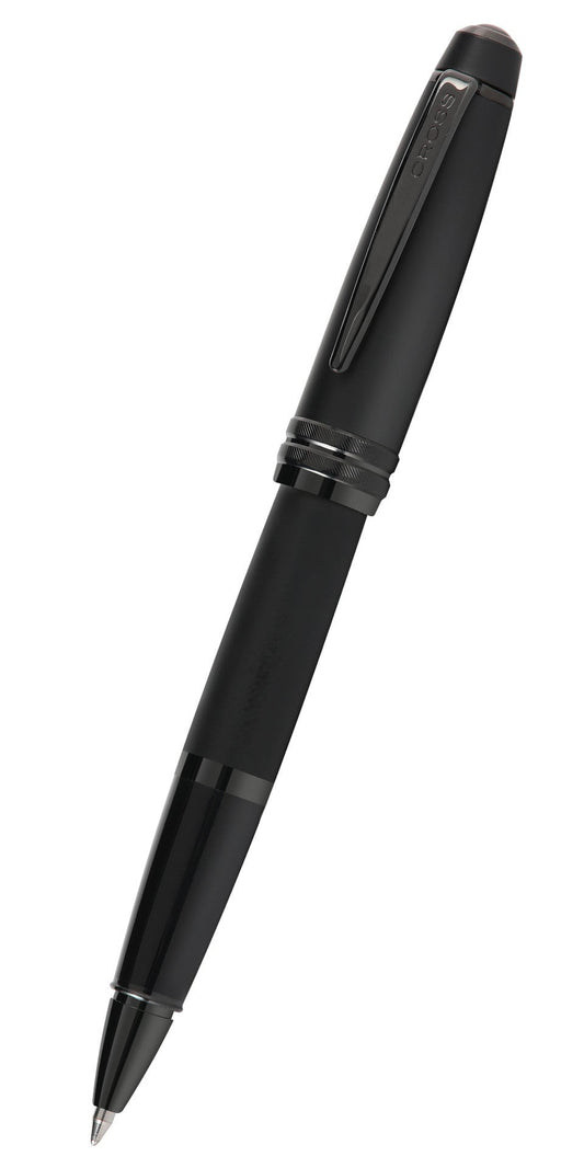 Bailey™ Matte Black Lacquer Rollerball Pen.