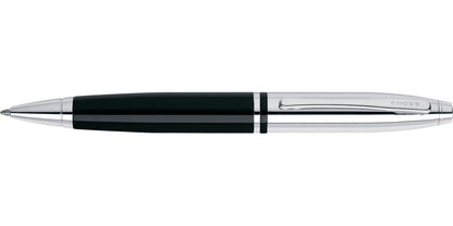 Calais™ Chrome & Black Lacquer Ballpoint Pen.