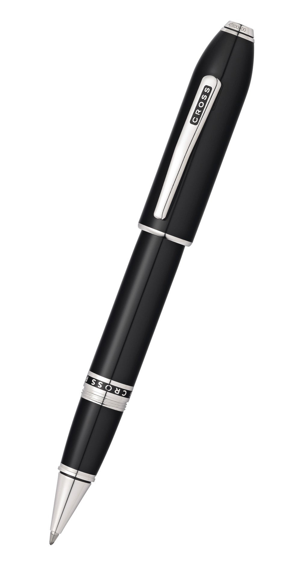 Peerless 125 Obsidian Black Lacquer Rollerball Pen