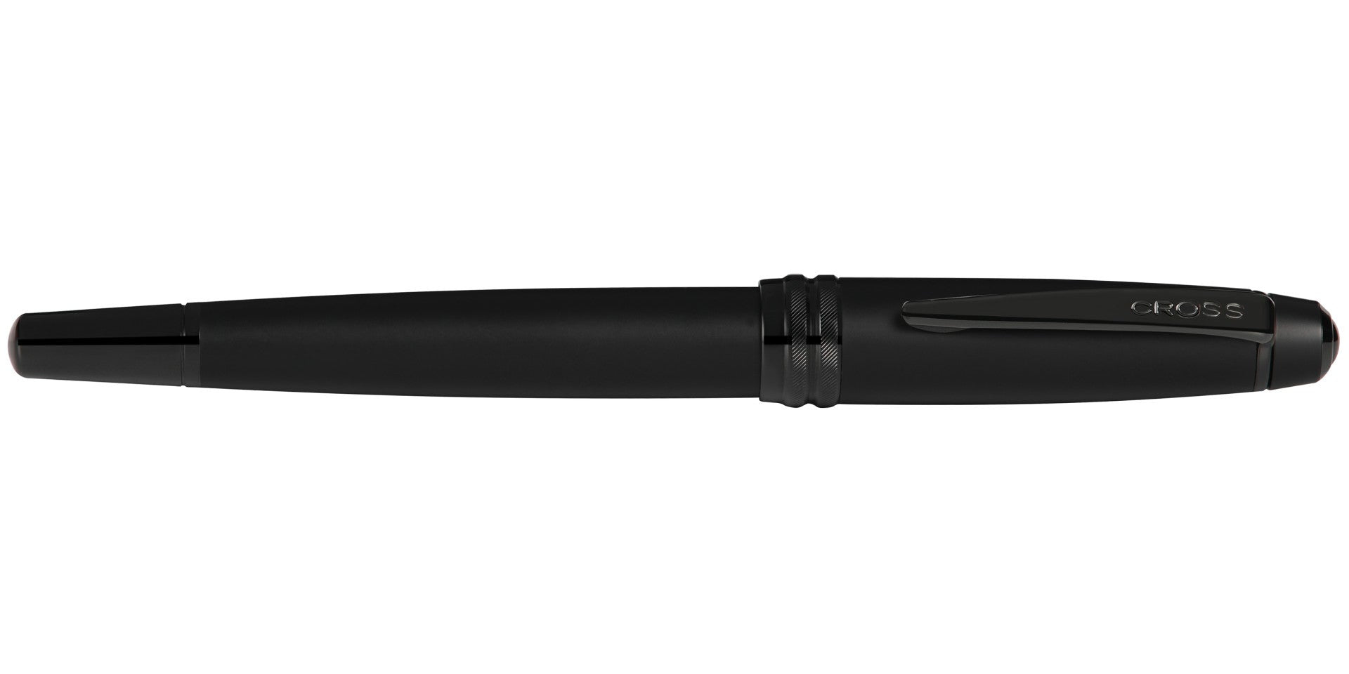 Bailey™ Matte Black Lacquer Rollerball Pen.